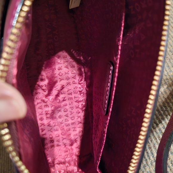 Kate Spade Grove Street Millie Leather Crossbody Cherrywood WKRU4194 NWOT - Picture 10 of 12